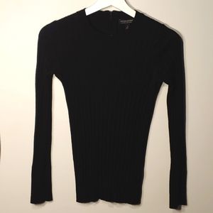 Banana Republic Extra Fine Merino Wool Long Sleeve Ribbed Knit Size S